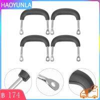 HAOYUNLA อะไหล่สำหรับหูกระทะ4ชิ้นที่จับหม้ออุปกรณ์เครื่องครัวสแตนเลส