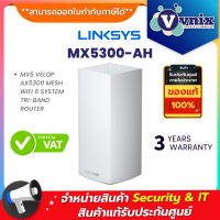 MX5300-AH LINKSYS MX5 VELOP AX5300 MESH WiFi 6 SYSTEM TRI-BAND ROUTER By Vnix Group