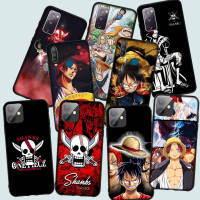 อ่อนนุ่ม Phone ปก E172 JC77 One Piece Luffy Shanks Red Hair หรับ OPPO A17 A15 A16 A3S A5 A9 A7 A5S A37 Neo 9 A59 F1S A83 A1 A92 A72 A52 F5 F7 F9 A7X A54 A12 A15S A16S A56 A55 F11 Pro A94 4G A95 A39 A57 A53S A17K เคสโทรศัพท์ ซิลิโคน Casing