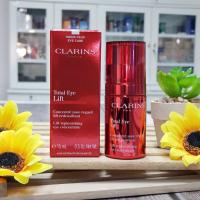 Clarins Super restorative Total Eye Lift 15ml ผลิต 09/2022 ผลิตภัณฑ์บำรุงรอบดวงตา