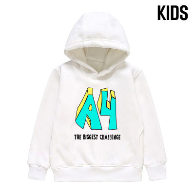 Kids Merch A4 Challenge Hoodie Spring Autumn Boys Hooded Sweatshirts Casual Parent Family Clothing Girls New A4 Pullover Tops