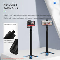 ESIN 1.16เมตรคาร์บอนไฟเบอร์ S Elfie ติดขยายขั้วโลกกับ14 "สกรูสำหรับ GoPro ฮีโร่10 9 8 7 6 Insta360หนึ่ง Osmo การกระทำกล้อง