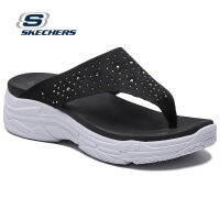 Skechers สเก็ตเชอร์ส รองเท้าแตะผู้หญิง Women On-The-GO Favorite Walking Sandals - 140701-BBK (พร้อมกล่องรองเท้า)