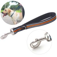 Dog Leash Short Dog Leash One Step Leashes for Large Dogs Walking Nylon Dogs Leashes Reflective Ropes Safety Belt Pet Chain Rope Leashes