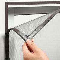 Indoor window screen insect-proof magnetic self-installing window mosquito net customizable screen net magnetic suction type