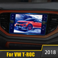 สำหรับ Volkswagen VW T-ROC T ROC 2018กระจกนิรภัยรถนำทางป้องกันหน้าจอสัมผัสหน้าจอฟิล์ม Anti Scratch Sticker