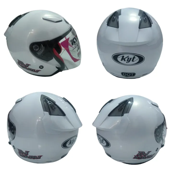 HELM KYT DJ MARU SOLID POLOS ORIGINAL CEK DESKRIPSI Lazada Indonesia