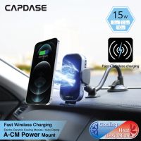 Capdase A-Cm อุปกรณ์เมาท์ขาตั้งเซรามิก ชาร์จไว ไร้สาย 300 มม. สําหรับติดรถยนต์
 b