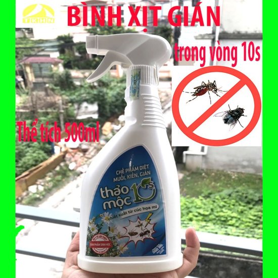 Xịt thảo mộc 10s diệt muỗi kiến gián - ảnh sản phẩm 5