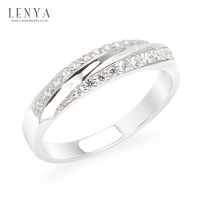 Lenya Jewelry แหวนเงินแท้ 925 ประดับอัญมณี ดีไซน์สุดคลาสิค สไตล์เรียบหรู เสริมบุคลิกเพิ่มความมั่นใจ