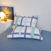 100 Pure Cotton Home Bedding Pillowcase Fashion Classic Printed Lattice Pillowcase Comfortable Soft Pillow Case Cover 2pcs