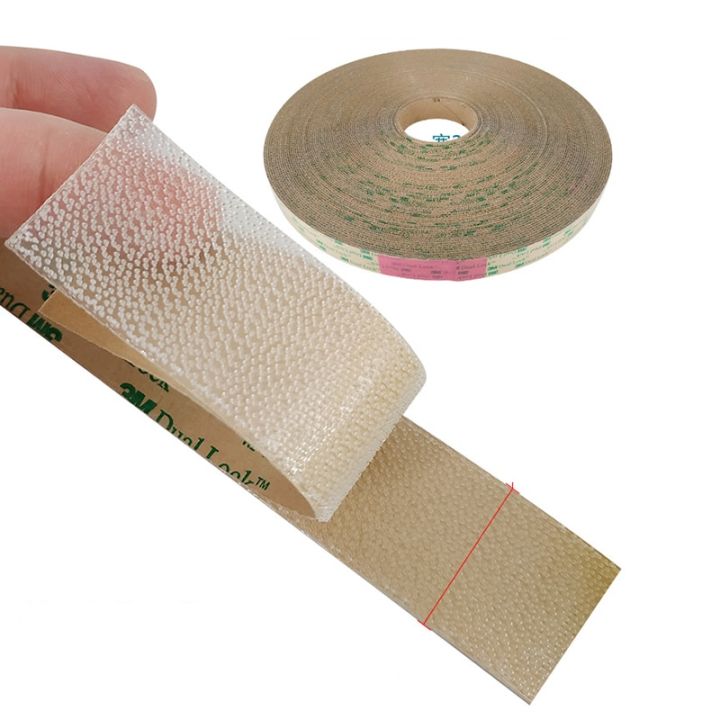 3m-dual-lock-low-profile-reclosable-fastener-sj4570-clear-mushroom-adhesive-fastener-tape-with-acrylic-backing-tape