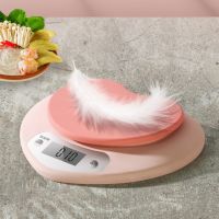 5kg/1g Portable Digital Food Scale LED Electronic Scales Food Balance Measuring Weight Kitchen LED Electronic Food Scales Tools Luggage Scales