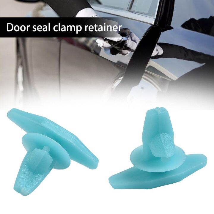 【bluespot】 30Pcs Practical Molding Clip Door WeatherStrip Molding Clip