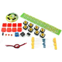 hot☫  1SET NE555 Component Electronics Electric Organ Module Learn electronic principles childrens lab