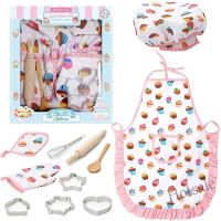 【hot sale】✉❒▩ D13 Kids Cooking and Baking Set 11PCS Toddler Cooking and Baking Set Toddler Chef Hat and Apron Chef Costume Career Role Play