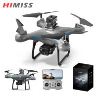 HIMISS RC KY102โดรน5G พร้อมกล้อง4K ระบบอัตโนมัติ4ทางเซ็นเซอร์หลีกเลี่ยงอุปสรรคโดรน RC ลื่นไหลด้วยแสงแปล