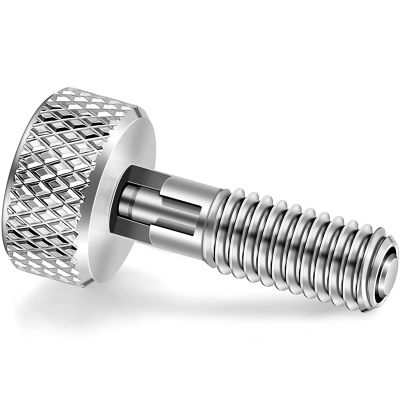 Hand Retractable Spring Plunger with Knurled Handle Stainless Steel Lock-Out M6 Type Release Pins for Rolling Toolbox