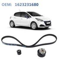 1623231680 Car Timing Component Suit Timing Belt Tensioner Accessory Kit for Peugeot 208 3008 301 Partner Citroen C1 C3 C4 DS