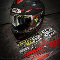 Refelctive หมวกกันน็อคสติ๊กเกอร์ Visor กระจกแก้ว MOTO GP เลนส์ D Ecals แข่งอุปกรณ์มอเตอร์ไซค์รถยนต์จักรยานสำหรับ SHOEI HJC KYT