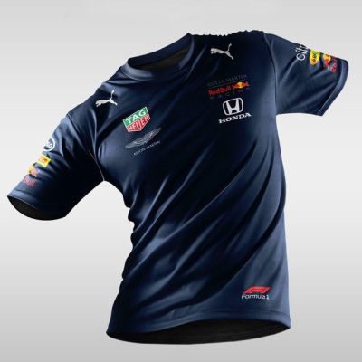 2022 Tshirt F1 Honda Formula One Racing Motor SportTeam Baju Jersey Graphic Tee