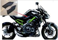 ☞♟อุปกรณ์ป้องกันฝาครอบข้างถังสำหรับ2017 2018คาวาซากิ Z Z900ฉีด900 ABS สีดำด้านดีคู่ขวาหรือซ้าย