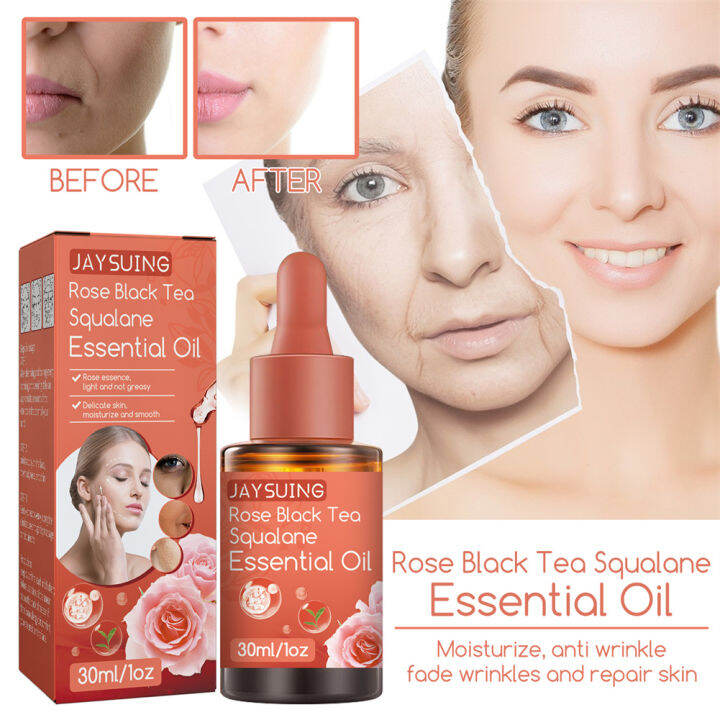 Jaysuing Rose Black Tea Squalane Essential Oil/anti aging essence Lazada