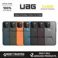 เคส UAG รุ่น Civilian Series - iPhone 13 Pro Max / 13 Pro / 13 / 13 Mini / 12 11 Pro Max / XS Max / XR / XS / X / 6s 6 8 7 Plus