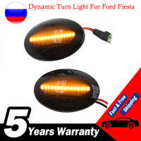 คู่แบบไดนามิก LED Fender Light Side Marker สำหรับ Ford Fiesta III IV MK3 MK4 1990 2000 2001 KA Mondeo I Transit Tourneo