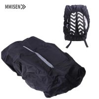 Mnisen 20-45L Black Reflective Waterproof Traveling Backpack Rain Cover