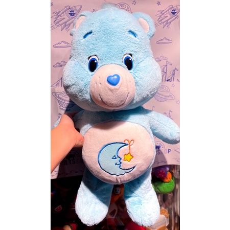 ตุ๊กตาแคร์แบร์-carebears-bed-time-bear-21-นิ้ว-52cm-มือสองนำเข้าจากอเมริกา-สินค้าคุณภาพดี-ทำความสะอาดแล้ว