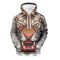 2023 style Animal Pattern Punk Hip Hop Mens  Sweatshirts Cute Cartoon Tops 3D Printing Summer Hoodie Dragon Wolf Cat Tiger Leopard，can be customization