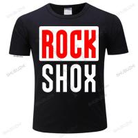 Rockshox Rock Shox Shock Suspension Mountain Mtb T Shirt Round Neck Clothes teenagers cool tops uni oversized tee-shirt