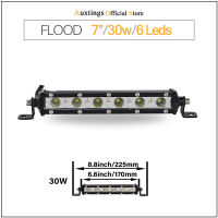 Auxtings Slim LED Light Bar Single Row 7" 13" 20" 25" 32" 38 inch 90W 120W 150W 180W For SUV 4X4 Off Road LED Work Light Lamp