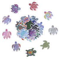 【Home Depot】zhuying 41pcs Sea Turtle สติ๊กเกอร์การ์ตูนแพ็คสำหรับสเก็ตบอร์ดรถเด็กของเล่น