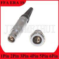 FFA ERA 1S 1 2 3 4 5 6 Pin Aviation Circular Push-pull Self-locking Precision Connector Half-moon Plug Socket Antenna RF Cable