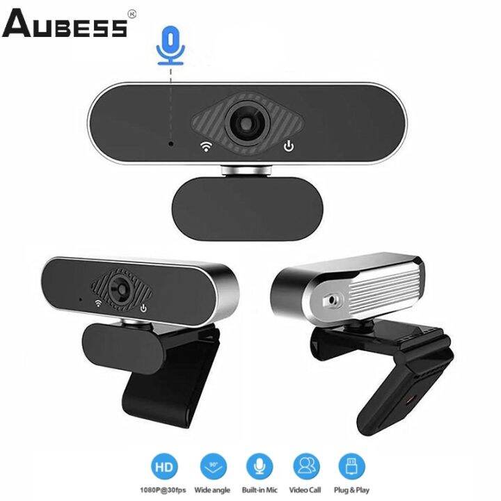 Mini Portable Laptop cam 2K Full HD Computer Camera Desktop Video