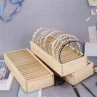 【CW】 Creativegrid Headband JewelryWooden Storage Rack Jewelry Display Rack Jewelry Store Counter Display Rack