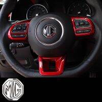 Fit For MGZS MGHS RX5 MG3 MG5 MG6 ABS Plastic Paint Car Steering Wheel Sequins Trim Sticker Decoration Car Interior Accessories