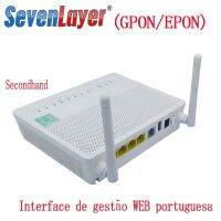 H1S-3 GPON EPON XPON 1GE+ 3FE+ 1 POTS+Wifi ONU ONT English firmware Second-hand