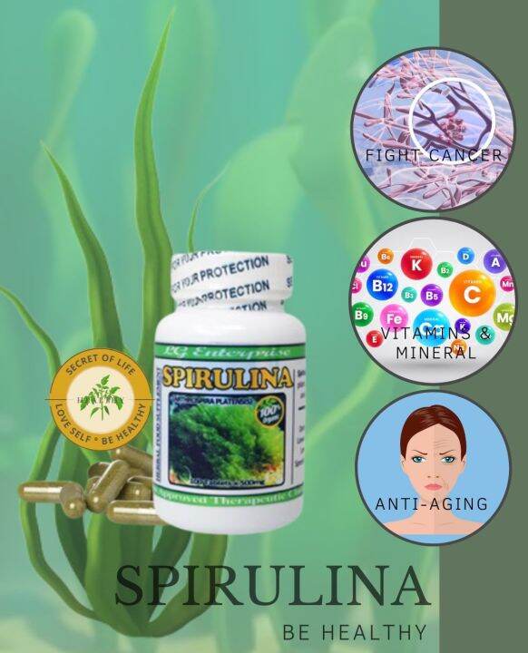 New and Improved Spirulina Improves Blood Lipid Suppresses