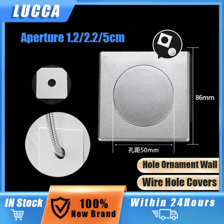 Wall Detachable Square Hole Cover Plate Covers Reserved Drill Hole