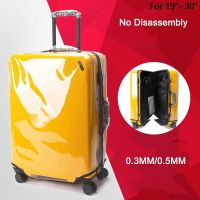 19 20 22 24 26 28 30 inch Clear PVC Suitcase Cover Rolling Luggage Cover NO DISASSEMBLY Protector Luggage Suitcase Cover