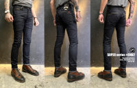 SUP049 SUP043 กางเกงยีนส์ยืดผู้ชาย สีมิดไนท์บลู CNB2 Mens Denim Jeans (Gasoline &amp; Garage) ปั๊มน้ำมันแก๊สโซลีน (SUP)