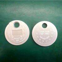 【YF】 1Pc Coin- Type 0.6-2.4mm Car Spark Plug Gap Gauge Measurement Tool Range Gage Caliber Measuring Accessories