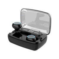 3500mAh Wireless Earphones Bluetooth-Compatible V5.0 TWS Wireless Headphones LED Display With Headset With Microphone