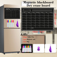 A3 Size Magnetic Blackboard Dry Erase Chalkboard Sticker Whiteboard Children Week Month Planner Calendar Table Message Board