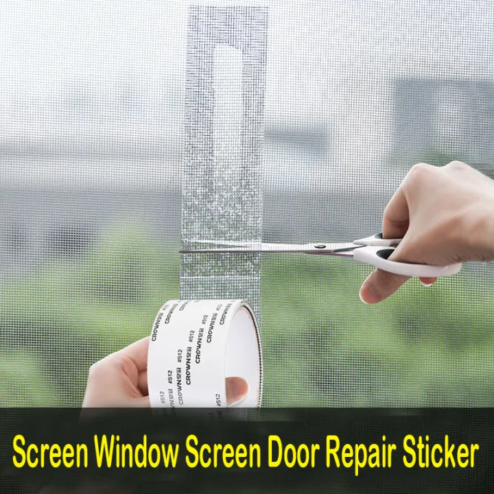 BENO Window Screen Repair Kit Door Window Patch Tape Strong Adhesive