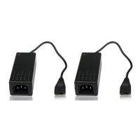 2X High Quality 12V/5V 2.5A USB to IDE/SATA Power Supply Adapter Hard Drive/HDD/CD-ROM AC DC