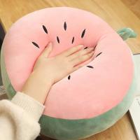 □☄▫ Cartoon Round Fruit Cushions Pillows Hugs Toys Home Decor On Office Sofa Chair Seat Dakimakura Friends Tv Show Decorative Sleep